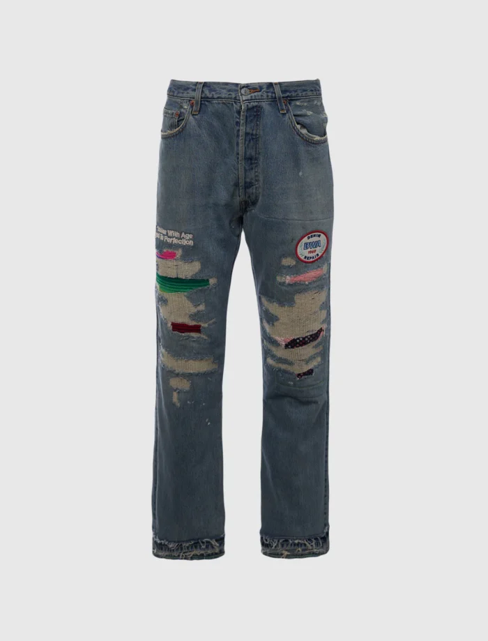 DENIM REPAIR PANTS
