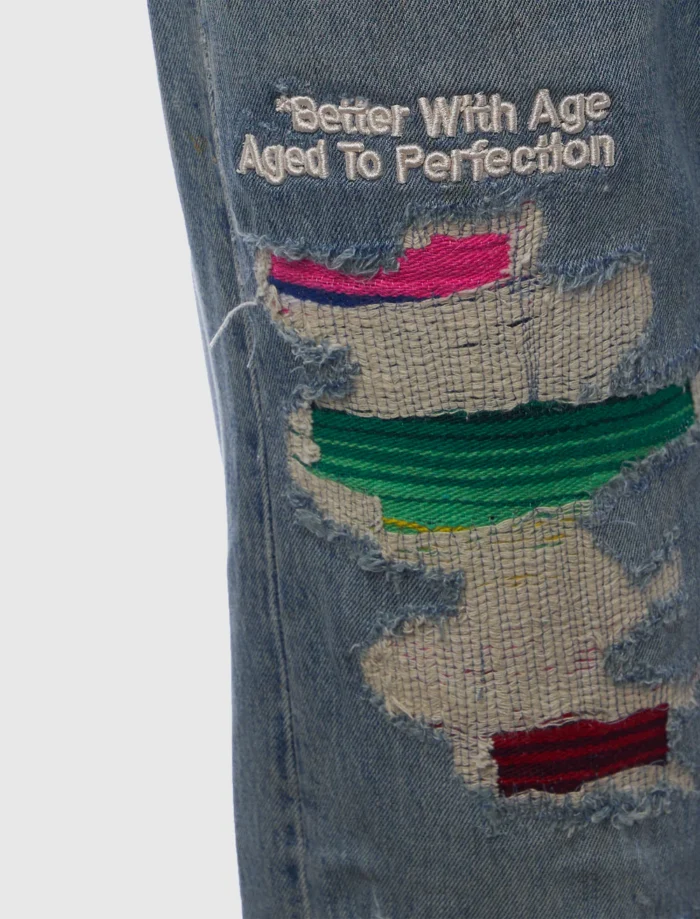 DENIM REPAIR PANTS