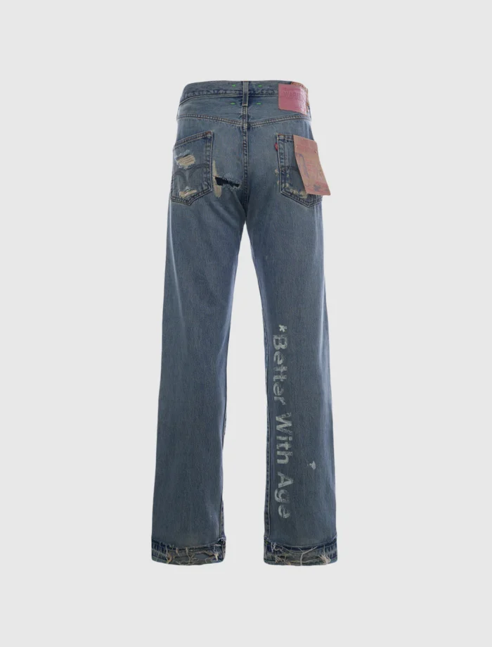 DENIM REPAIR PANTS