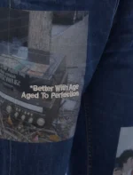 DENIM TABLOID PANTS