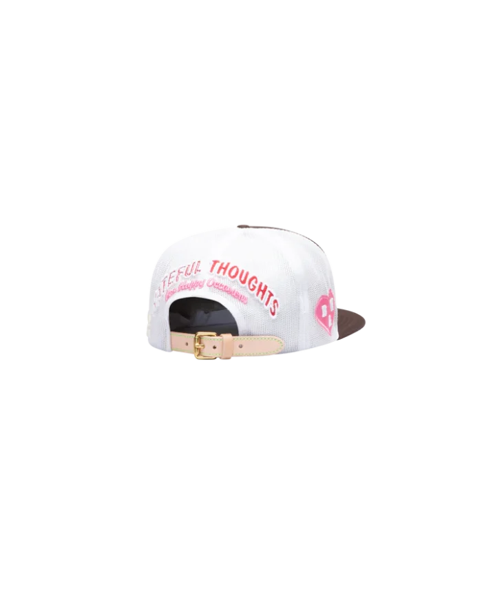 BETTER - VINTAGE HAT BROWN&WHITE