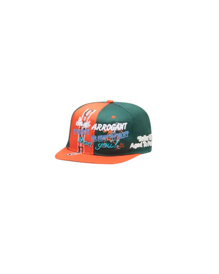 BETTER - VINTAGE HAT ORANGE&GREEN