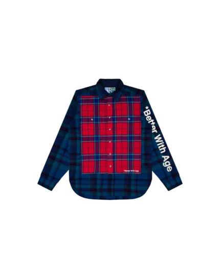 RE-TARTAN FLANNEL SHIRT