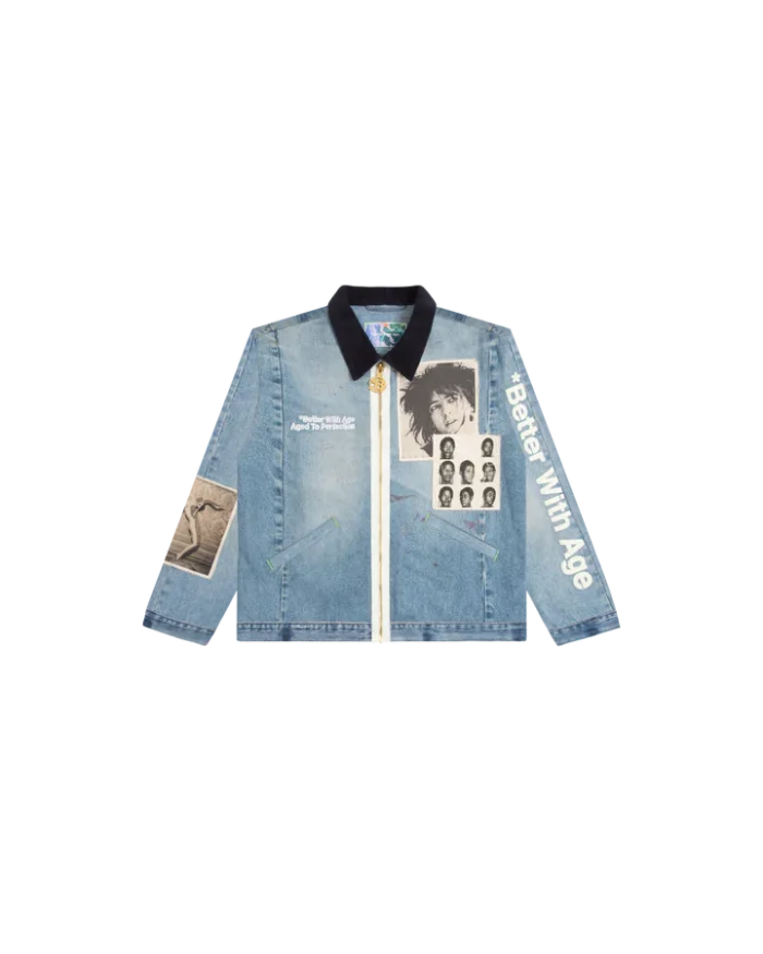 ROCK CITY RECONSTRUCTED DENIM JACKET