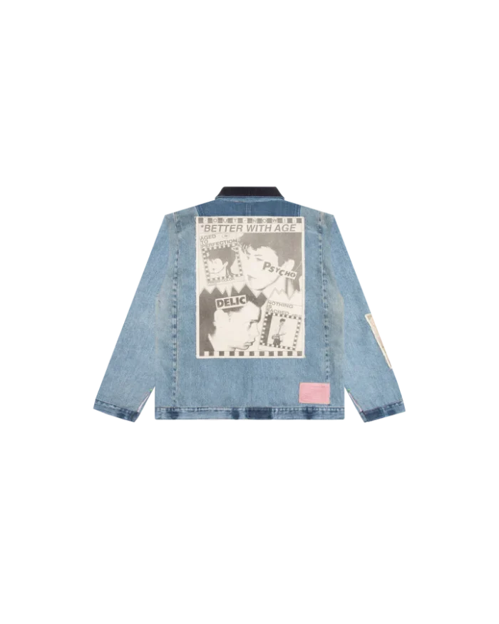 ROCK CITY RECONSTRUCTED DENIM JACKET