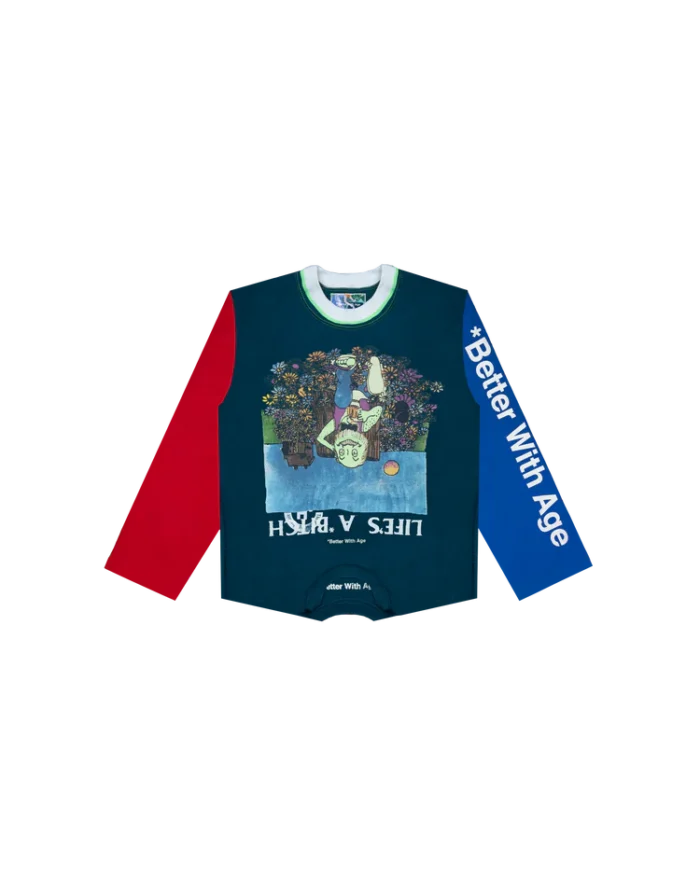 BITCH UPSIDE DOWN REVERSIBLE LONG SLEEVE