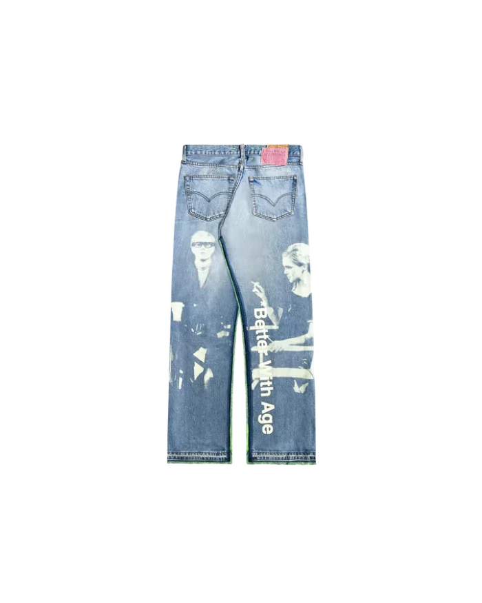 DERBY - PLEATED LEVI'S 501
