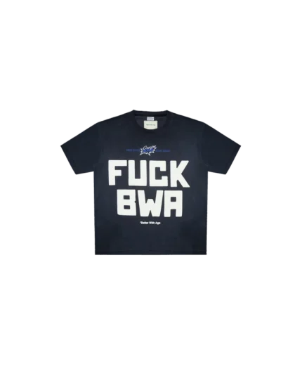 FUCK BWA - VINTAGE TEE BLACK