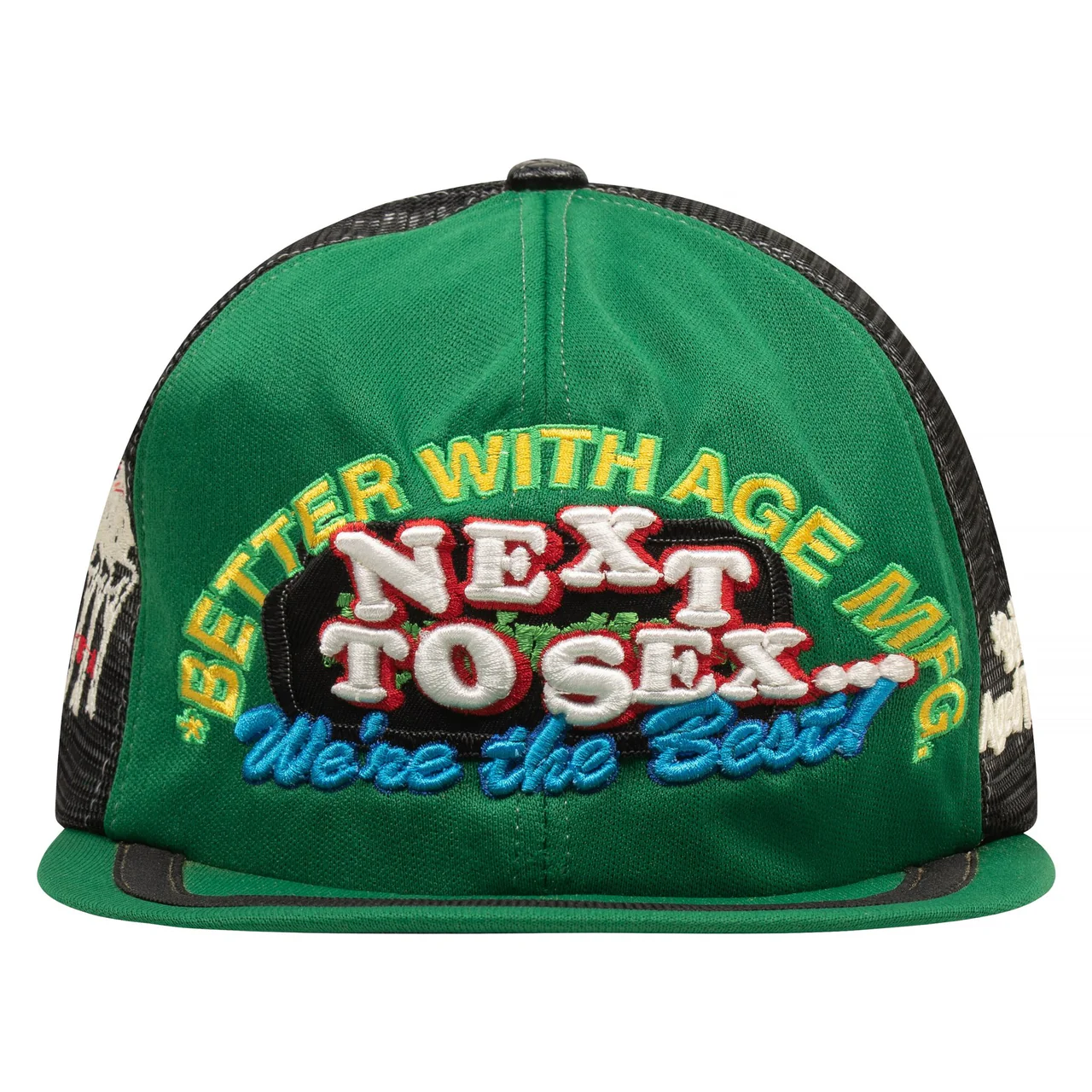 BETTER WITH AGE Next to Sex Hat | Green/Black BETTER WITH AGE Next to Sex Hat | Green/Black