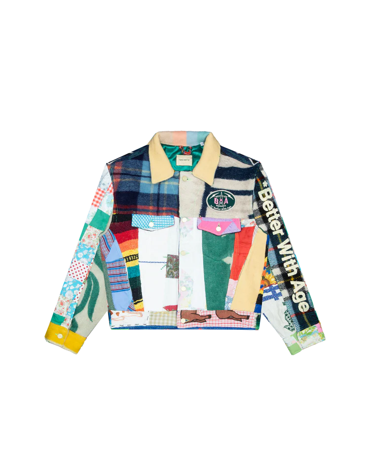 BETTER WITH AGE REMINGTON BLANKET TRUCKER JACKET BETTER WITH AGE REMINGTON BLANKET TRUCKER JACKET